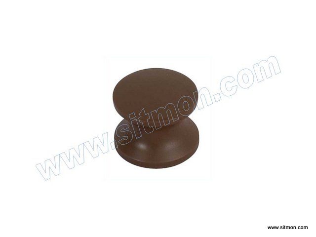 Boton Roscado Marron