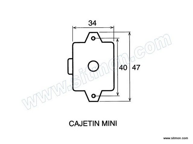 Cajetin Altillos Blanco Mini