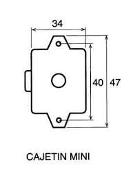 Cajetin Altillos Marron Mini