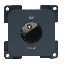Enchufe 12 V.Coche Gris