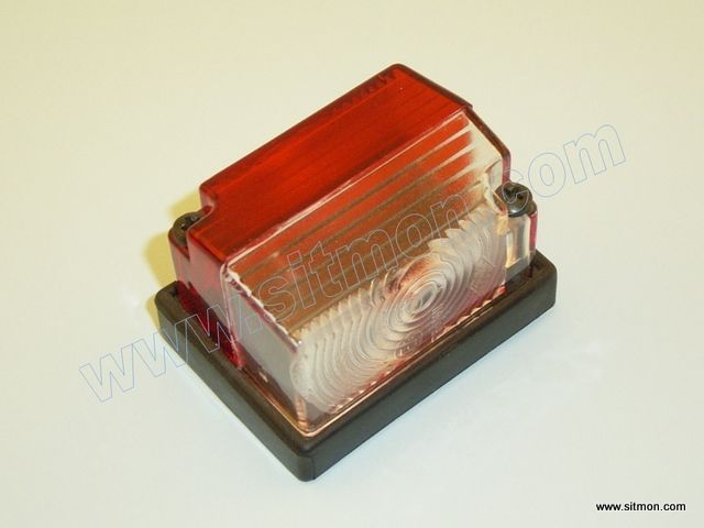 Piloto Posicion Lateral Rojo Blanco