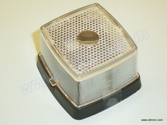 Piloto Posicion Cuadrado Blanco