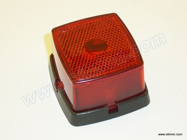 Piloto Posicion Cuadrado Rojo