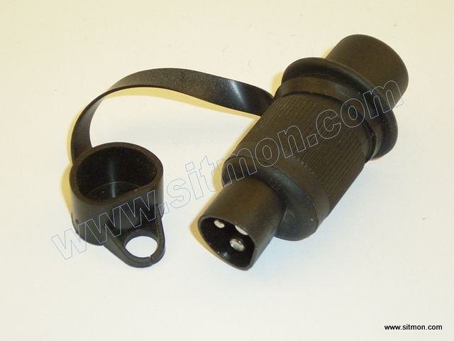 Clavija 3 Polos Pvc