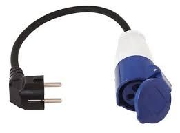 Adaptador Schuko A Cee 17 Con Cable