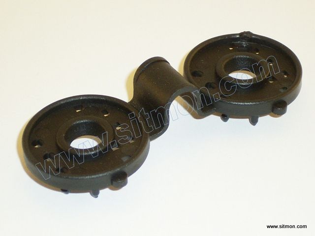 Pinzas Fijacion Mallas Color Negro
