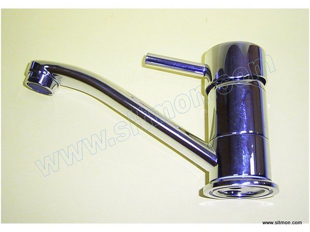 Grifo Monomando Cromado 15 Cm. Sin Interruptor.