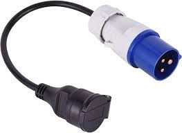 Adaptador Cee A Shuko Con Cable