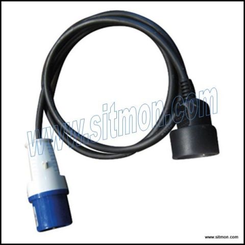 Adaptador Cee A Schuko Con Cable