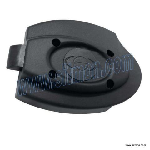 Cerradura Caravana Interior Negra