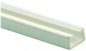 Guia Pvc Cortinas Cortada 2 M.(Barra Entera)
