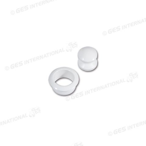 MINI PULSANTE ROSETA BLANCO