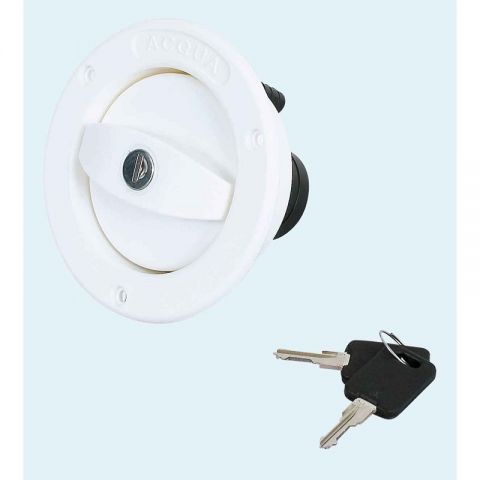 Toma Ext. Agua 40mm Blanca