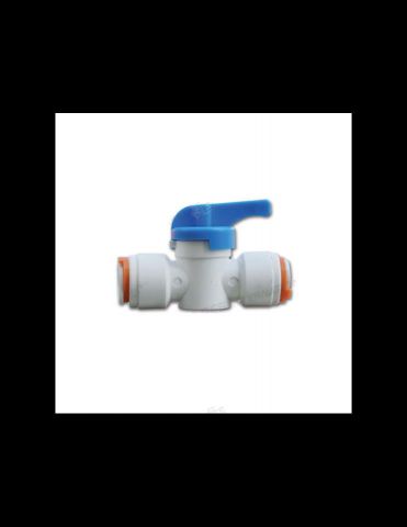 Racor recto con grifo - Ø 12 mm